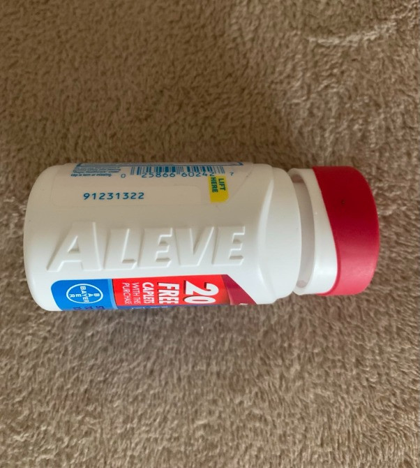 Aleve 220 mg, 110 каплет, Алів, Bayer. Тернопіль - зображення 3