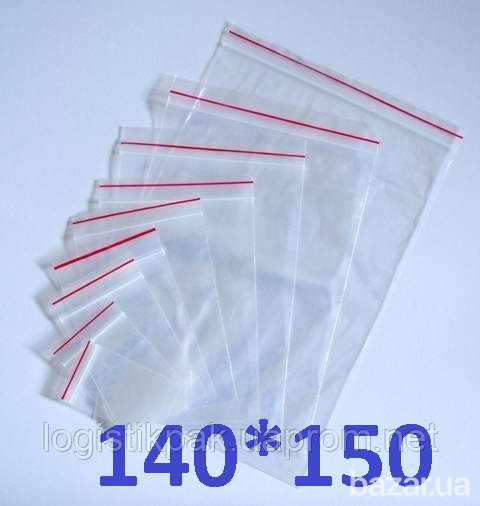 Пакет Зиплок 140x150 Харків - зображення 1