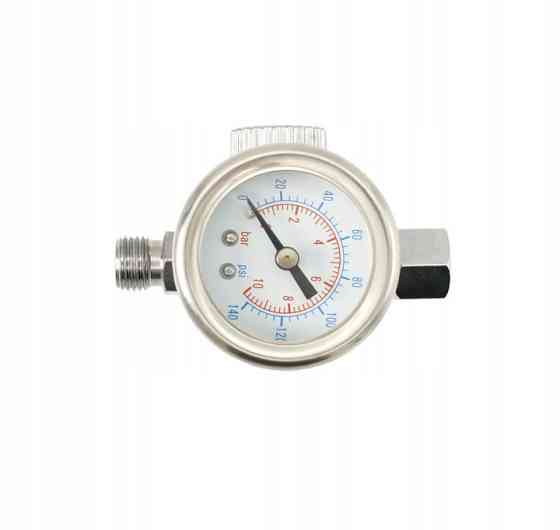 Регулятор давления с манометром для краскопульта ITALCO FR5 Харків