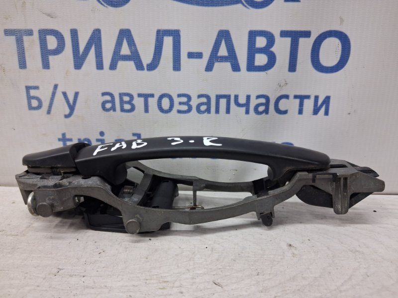 Ручка двери внешняя задняя правая Skoda Fabia 2007-2014 3B0837205G 01C (Арт. 78930) Київ - зображення 2