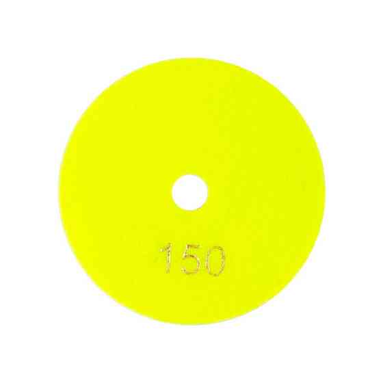 Диск шлифовальный GRANITE алмазный гибкий Ø100 мм P150 на липучке 2800 об/мин 9-10-015 Харьков