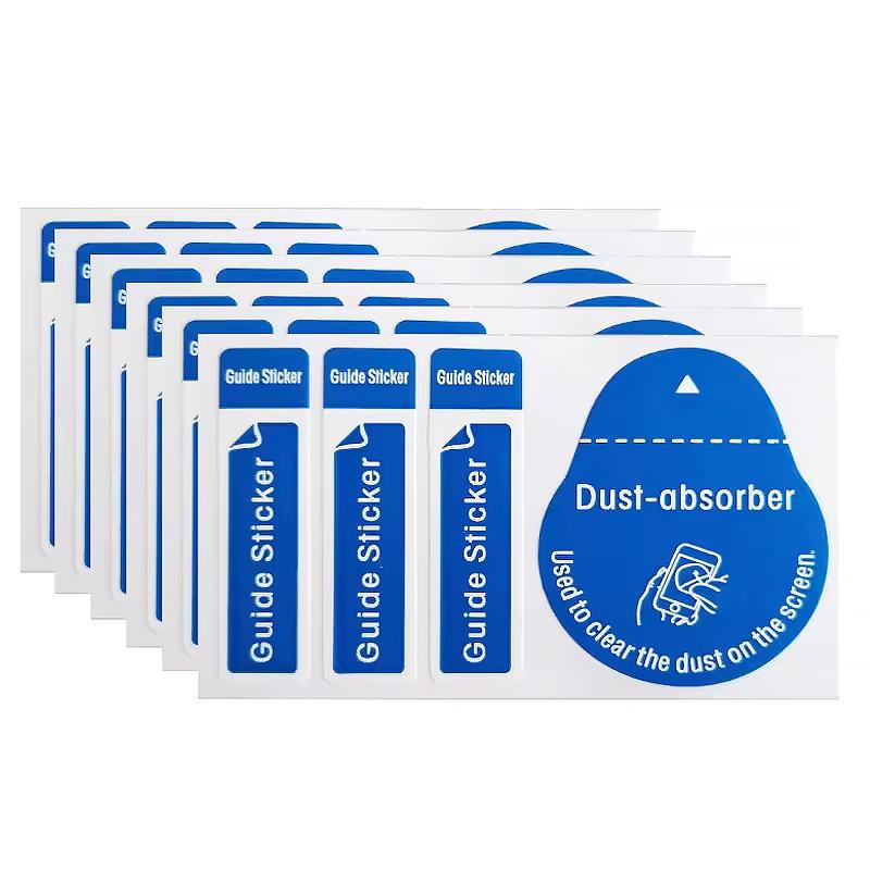 Стикеры (3+1) для поклейки защитного стекла (упаковка 200 шт.) Херсон - изображение 2