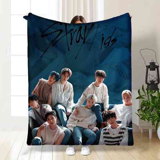 Плед 3D Stray Kids №5 3376_B 15792 135х160 см Киев