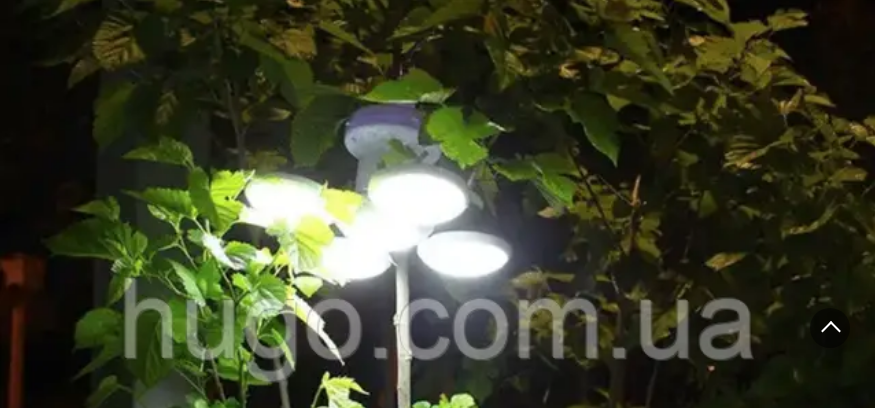 Комплект 2шт Підвісна лампа-ліхтар на акумуляторі з сонячною батареєю і USB-зарядкою! Одесса - изображение 2