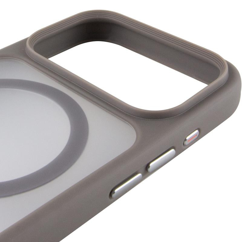 TPU+PC чехол Metal Buttons with MagSafe для Apple iPhone 17 Pro (6.3") Херсон - зображення 4