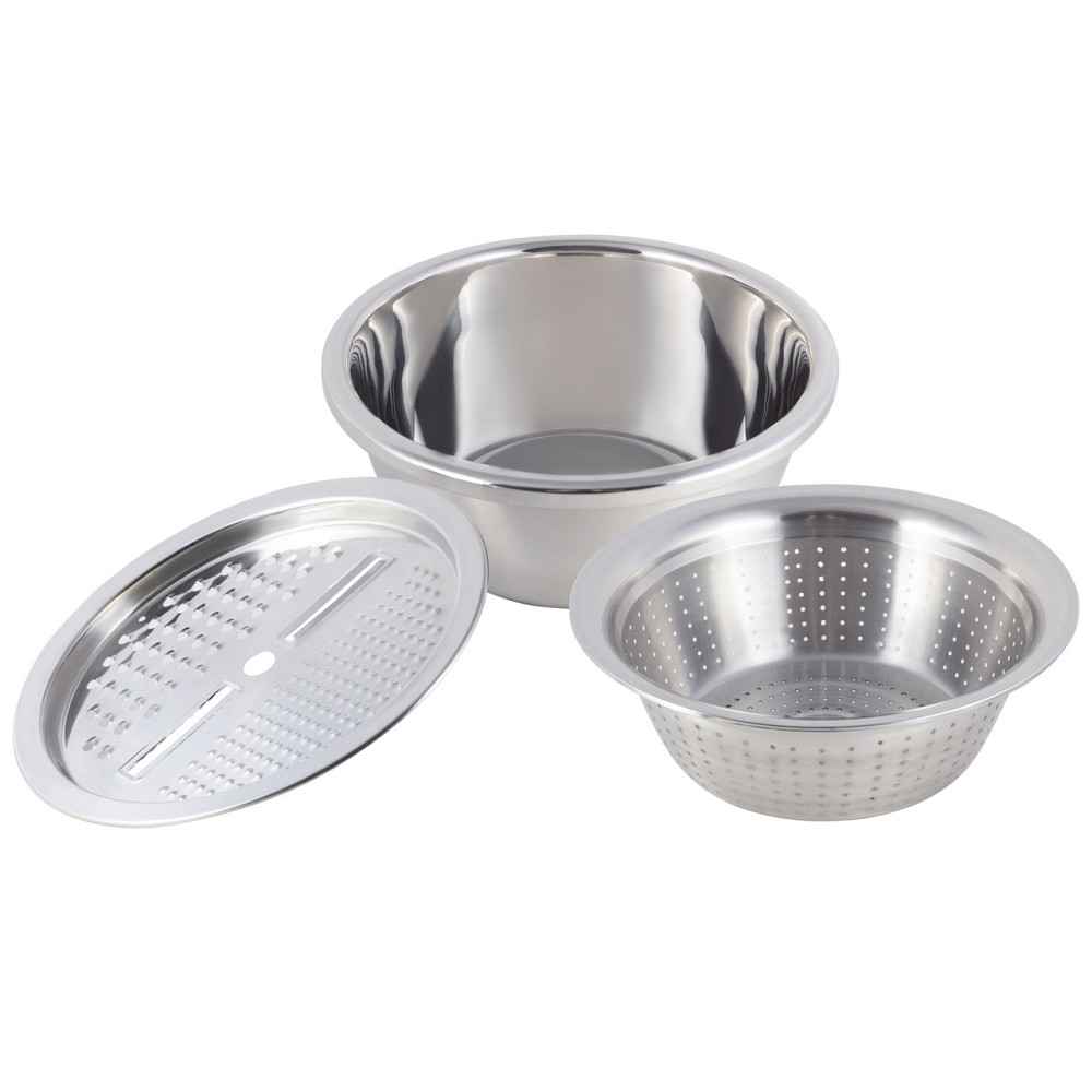 Миска Kamille с теркой и дуршлагом 3 в 1 KM 5125 Одесса - изображение 11