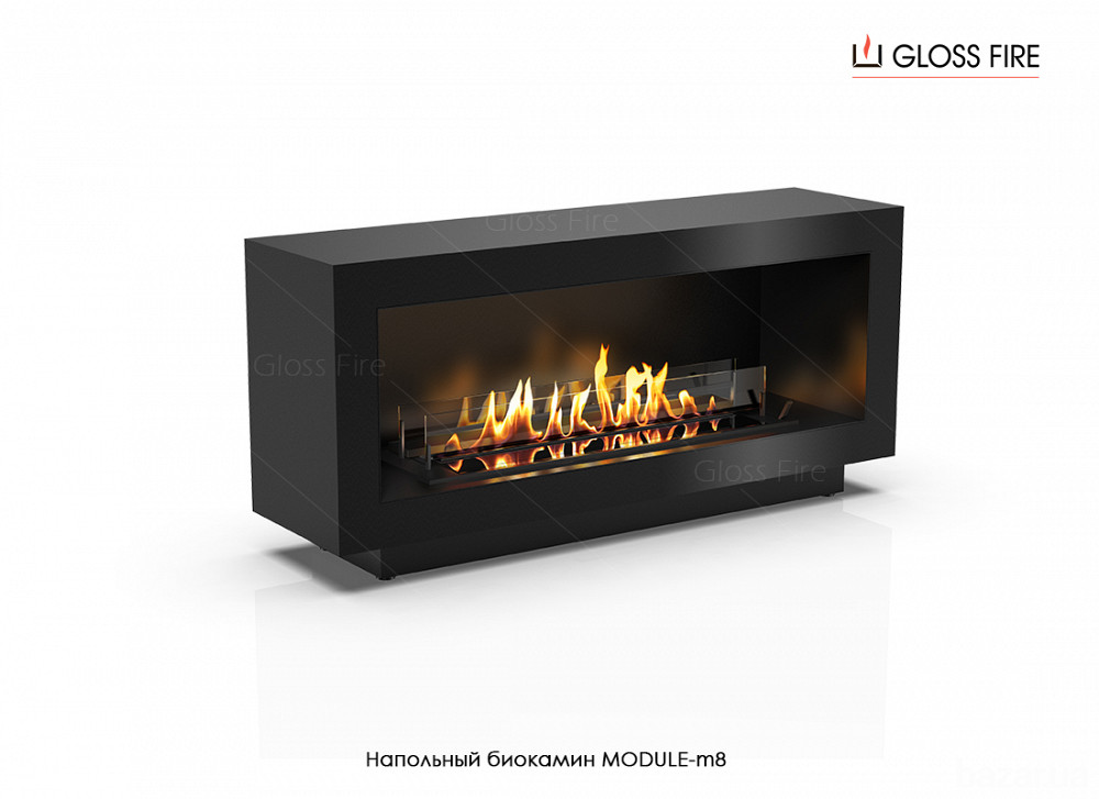 Підлоговий біокамін Module 1200-m8 Gloss Fire Харків - зображення 3