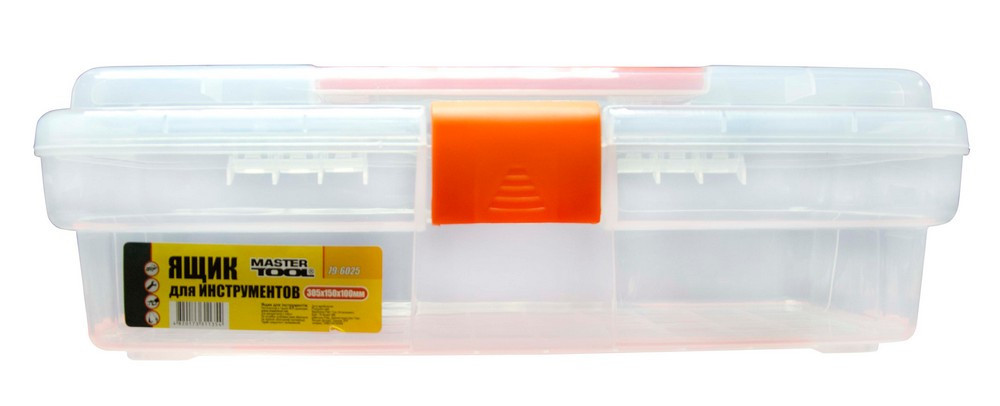 Ящик для инструментов MASTERTOOL с пластиковыми замками 12" 305х150х100 мм 79-6025 Харків - зображення 2