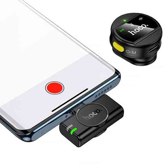 Петличный беспроводной микрофон Hoco L21 Charm Type-C Херсон