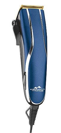 Машинка для стрижки волос Monte MT-5056 C 18 Вт синяя Киев - изображение 1