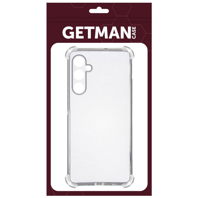 TPU чехол GETMAN Ease logo усиленные углы Full Camera для Samsung Galaxy A56 5G Херсон - изображение 3