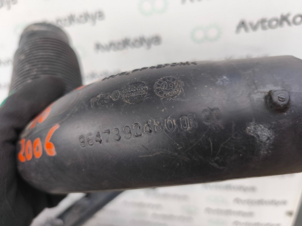 Патрубок интеркулера Peugeot Partner 1.6 hdi 2003-2007 (96473924800R) Ковель - зображення 2