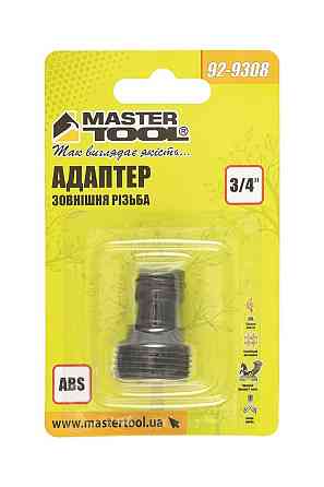 Адаптер MASTERTOOL ¾" НР 92-9308 Харків