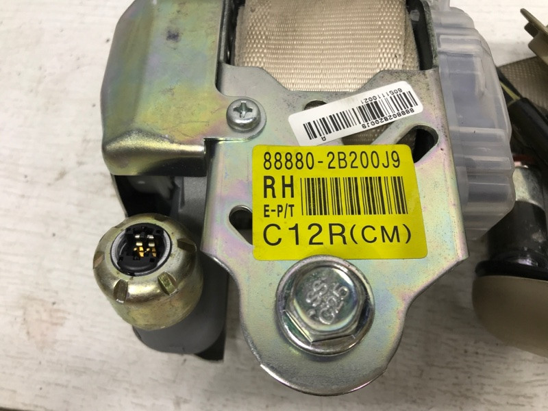 Ремень безопасности передний правый Hyundai Santa fe CM 2.7 БЕНЗИН G6EA 2005 (б/у) Киев - изображение 6