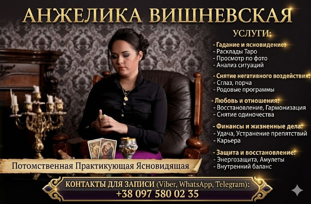 Гадание по фото онлайн и в Киеве: Точные предсказания Анжелики Вишневской. Київ - зображення 1