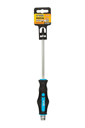 Отвёртка ударная крестовая магнитная MASTERTOOL EXTERNAL HEX PH2х150 мм ручка с TPR покрытием 49-621 Харків - зображення 7