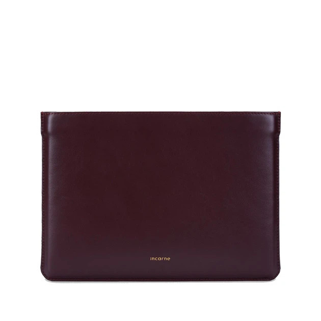 Чехол для ноутбука классический Incarne Cline для MacBook Air 15" 2023-2025 cline-burgundy-air-15 бо Киев - изображение 1