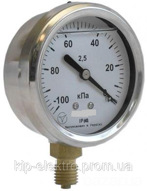 Вакуумметр виброустойчивый (глицериновый)  ДВ 05100-05М-Г, ДВ 05100-07М-Г (ДВ 05100, ДВ 05-05, ДВ 05 Київ - зображення 1