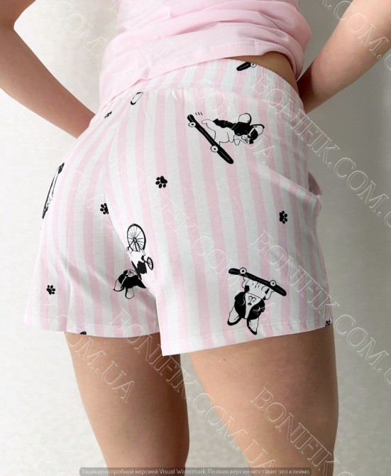 Комплект женской пижамы (майка и шорты) "Roksana" (12276) (арт. 1637) Кривий Ріг - зображення 6