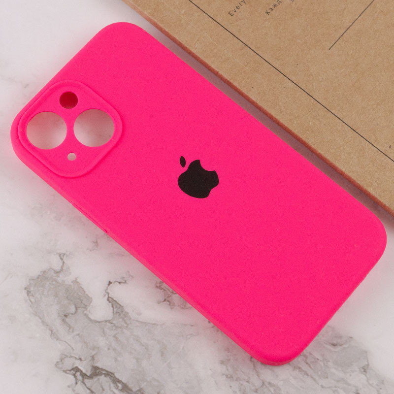 Чехол Silicone Case Full Camera Protective (AA) для Apple iPhone 13 (6.1") Херсон - зображення 4