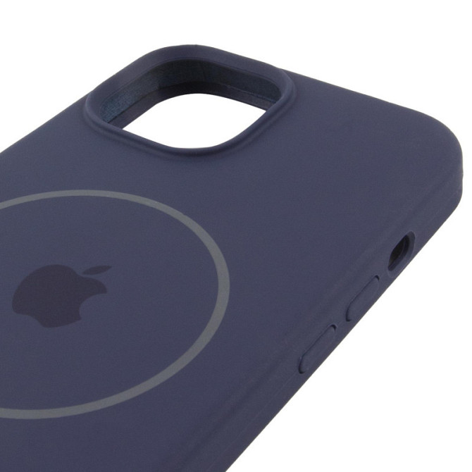 Чехол Silicone Case Full Protective (AA) with MagSafe для Apple iPhone 15 Plus (6.7") Херсон - зображення 4