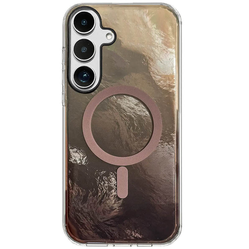 Чехол TPU Shiny Mountain (MagFit) для Samsung Galaxy S25 Херсон - зображення 1