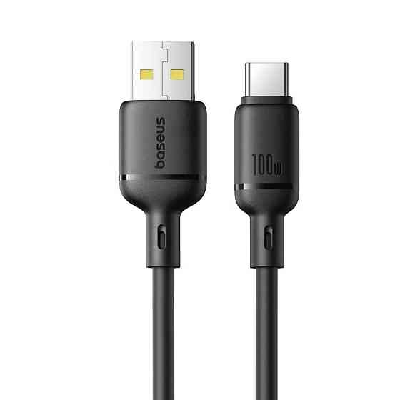 Дата кабель Baseus Silky Series OS Fast Charging USB to Type-C 100W (1m) (P10377703) Херсон