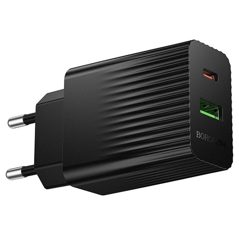 СЗУ Borofone BAS76A Source PD30W+QC3.0 (1USB-A/1C) Херсон - изображение 3