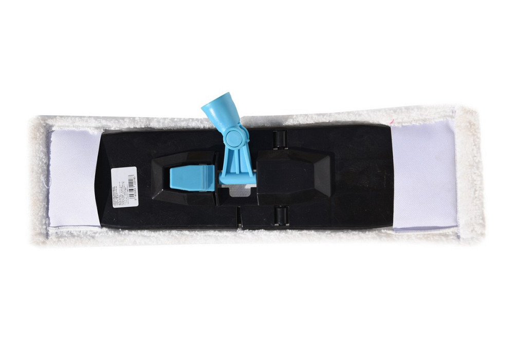 Швабра со складной платформой ГОСПОДАР 1350х130х75 мм насадка микрофибра 14-6492 Харків - зображення 2