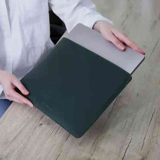 Чехол для ноутбука винтажный Incarne Gamma Plus MacBook Pro 14" 2021-2025 gamma-plus-green-vintage-p Київ