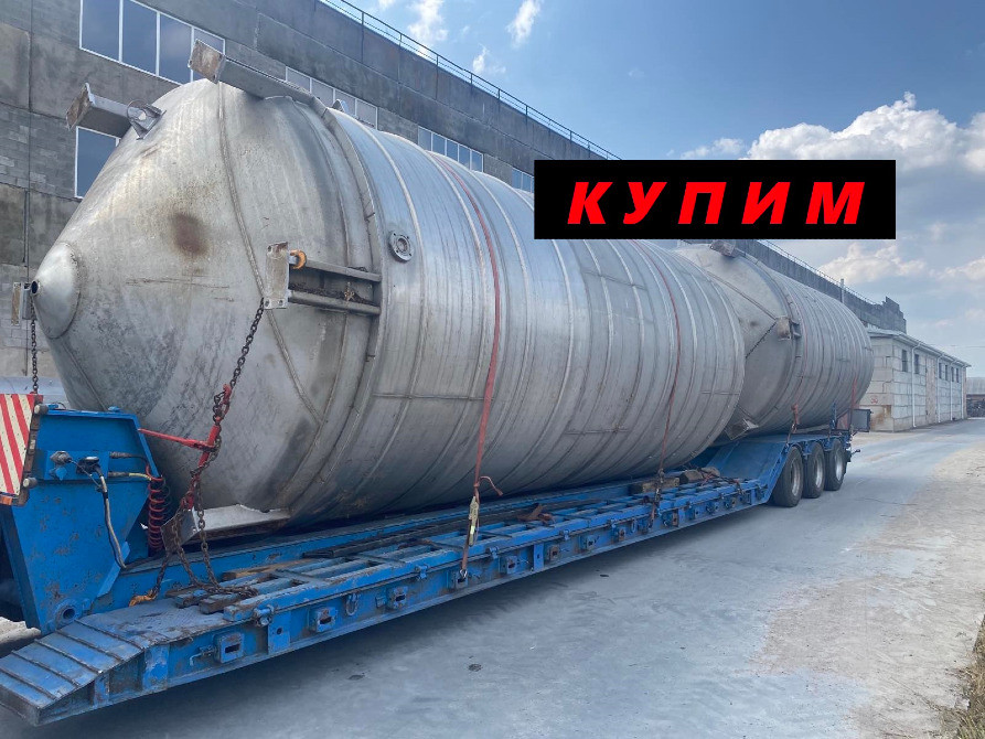 Купим вертикальную бочку, емкость нержавеющую КЕС 50 м3. Одеса - зображення 1