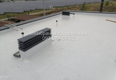 Продаж та укладання ПВХ мембрани для гідроізоляції та плоских дахів Кременчуг - изображение 1