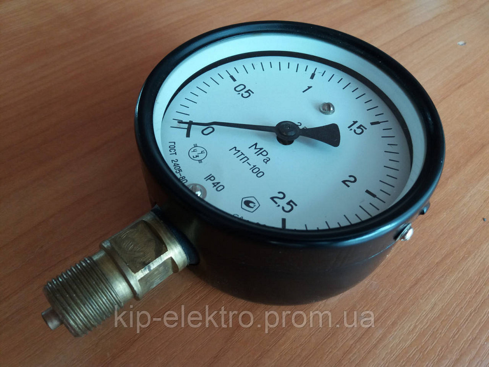 Манометр показывающий МТП-100 (МТП100, МТП 100, МТП) Київ - зображення 6