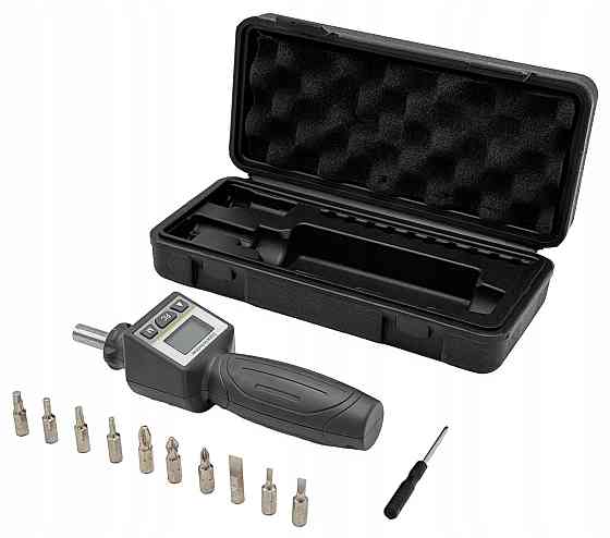 Отвертка-битодержатель динамометрическая цифровая двустороннего действия 1/4 (0.2-2Нм) PROTESTER ANS Харьков