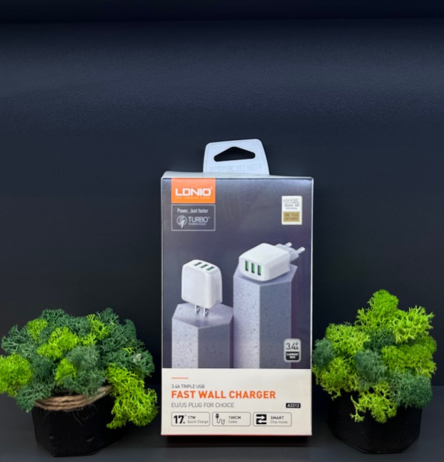 Швидкі зарядні пристрої Hoco, LDNIO, Tornado — QC3.0 / PD 20W Черновцы - изображение 3