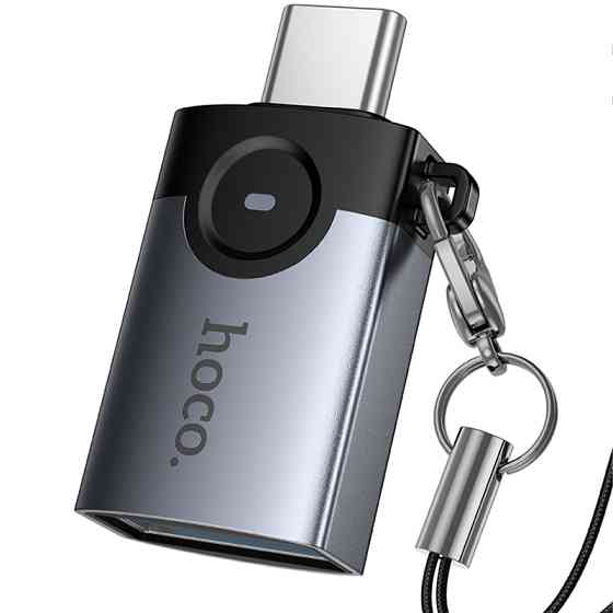 Переходник Hoco UA46C Type-C Male to USB Female USB3.0 Херсон