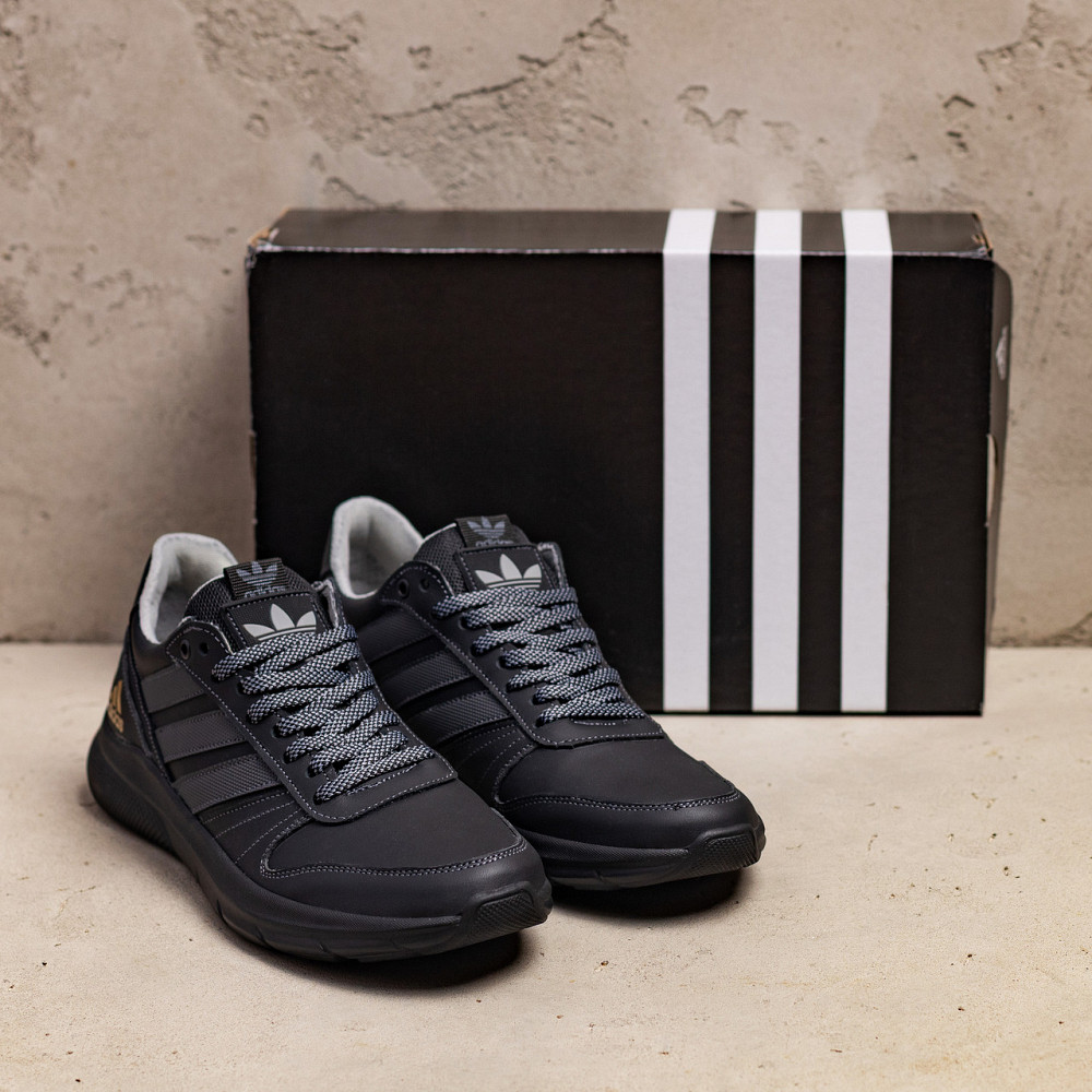 Мужские кожаные кроссовки A - Grey Киев - изображение 5