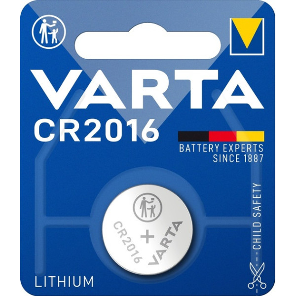 Батарейка VARTA CR 2016 1xBL Lithium 1 шт Харків - зображення 1