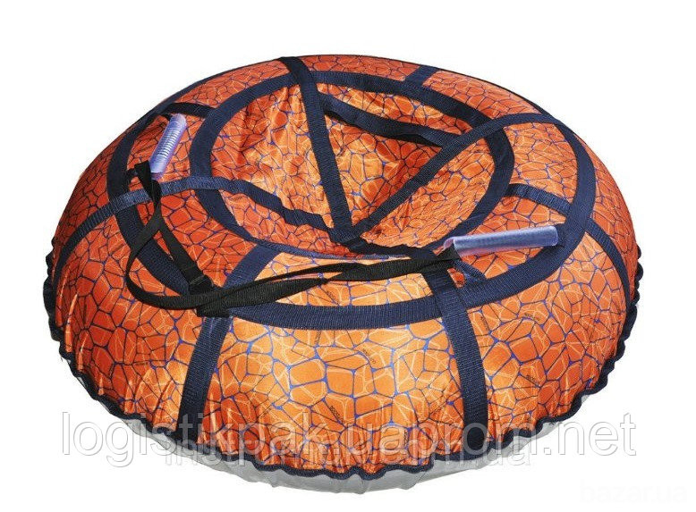 Тюбинг 100 см "Маррон" (Оксфорд, ПВХ) санки ватрушка Харьков - изображение 5