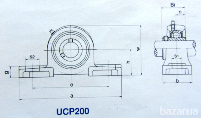 Подшипниковый узел под вал 35 мм - UCP207 Днепр - изображение 3