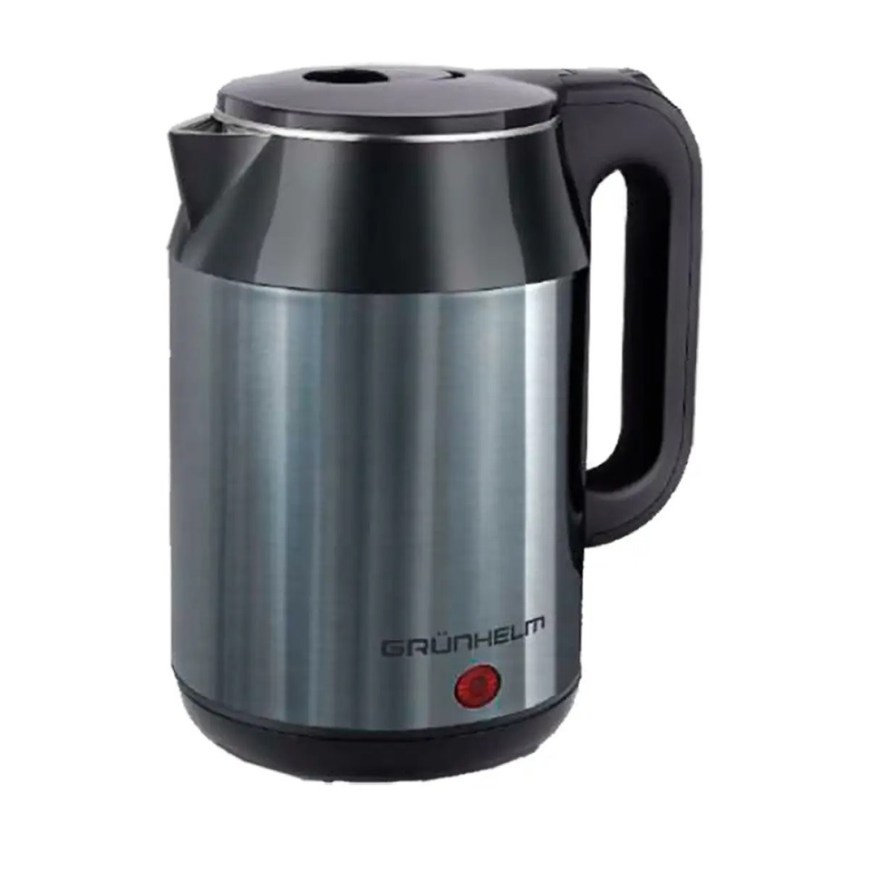 Электрочайник Grunhelm EKS-1923G 1.8 л серебристый Київ - зображення 6