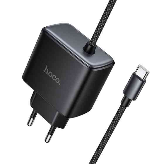 СЗУ Hoco C163A New PD25W (1USB-C) + встроенный кабель Type-C Херсон