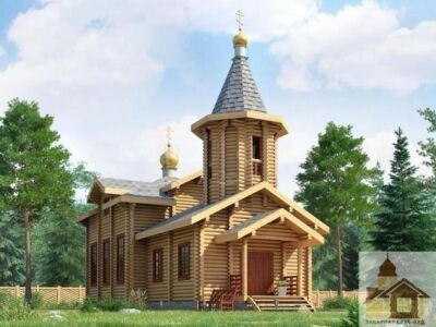 Проекти та дизайн дерев'яної церкви з екологічних матеріалів – зруби під ключ від Закарпат Зруб-Буд Одеса - зображення 5