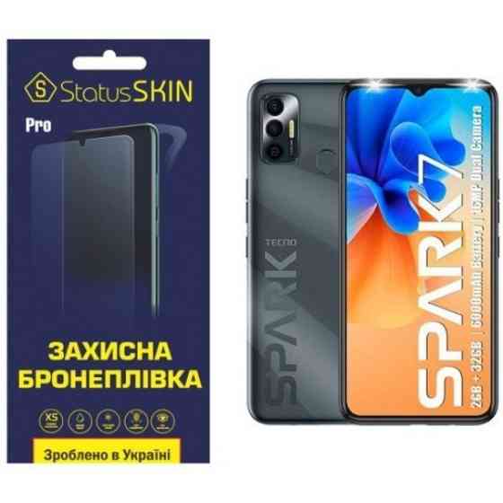 Поліуретанова плівка StatusSKIN Pro для Tecno Spark 7/7 Go Матова (Код товару:24817) Харків