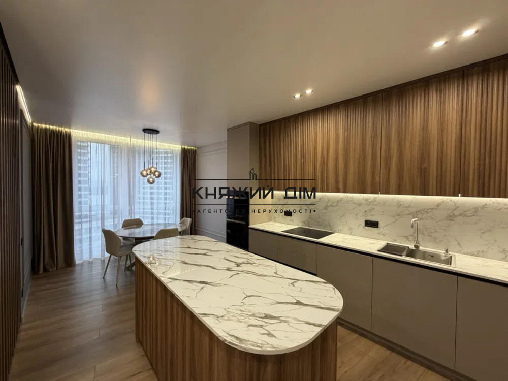 Продаж 2-х кімнатної квартири вид на Дніпро в ЖК Грейт метро Осокорки КОД № 21147343 Київ - зображення 2