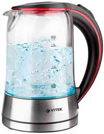 Электрочайник стеклянный Vitek VT-7009-TR Київ
