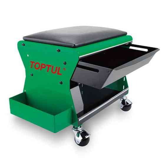 Стул для автосервиса подкатной TOPTUL 350x260x240мм 3 полки JCA-350B Харків