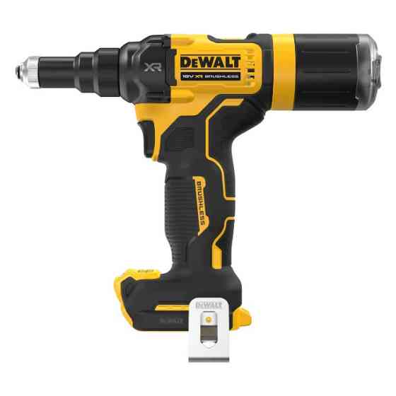 Заклепочник акумуляторний безщітковий DeWALT DCF403NT Вишнёвое