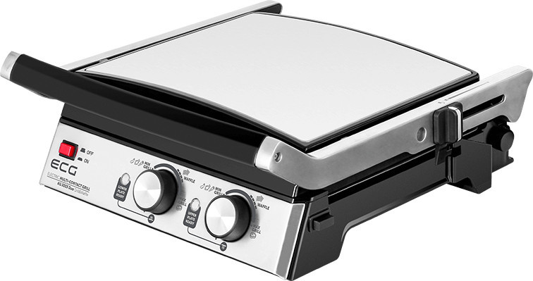 Электрогриль EСG Duo Grill and Waffle KG-2033 2000 Вт Київ - зображення 8