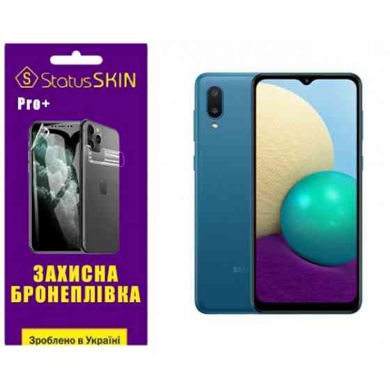 Поліуретанова плівка StatusSKIN Pro+ для Samsung A02 A022 Глянцева (Код товару:33563) Харків